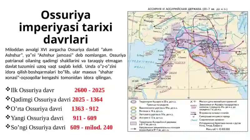 Qadimgi Ossuriya madaniyati. 3
