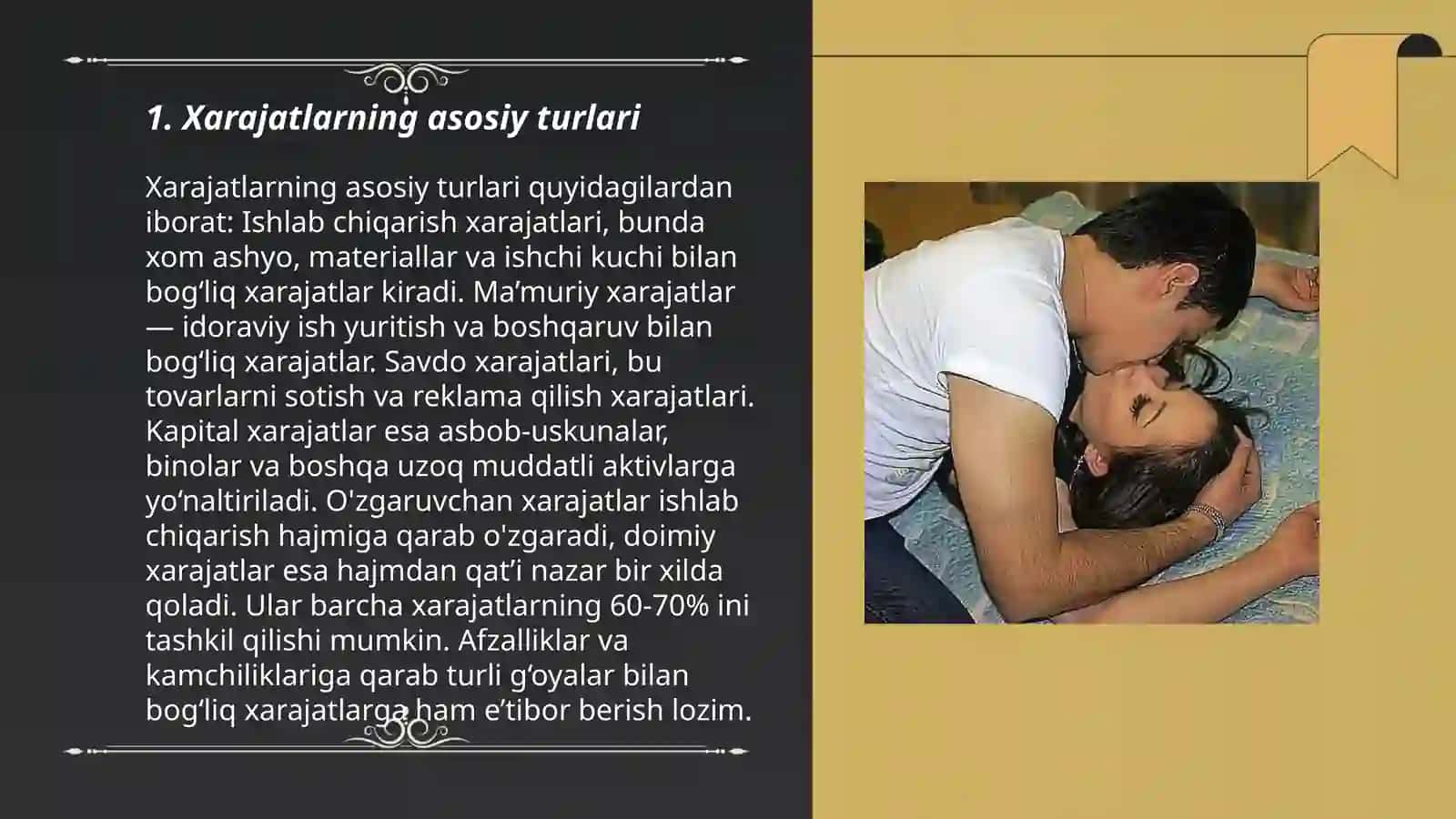 Xarajatlarning turlari va ularni tan olish jarayoni 3