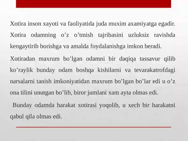 Xotiraturlarivajarayonlari 3