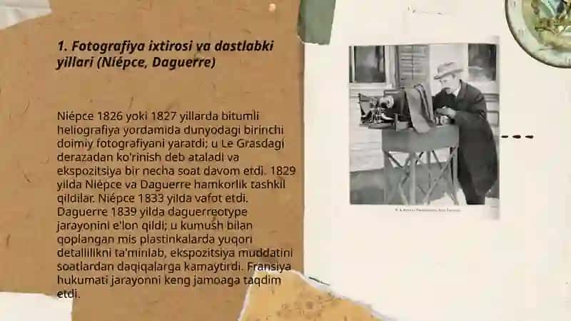 Fotografiya tarixi va janrlari 3