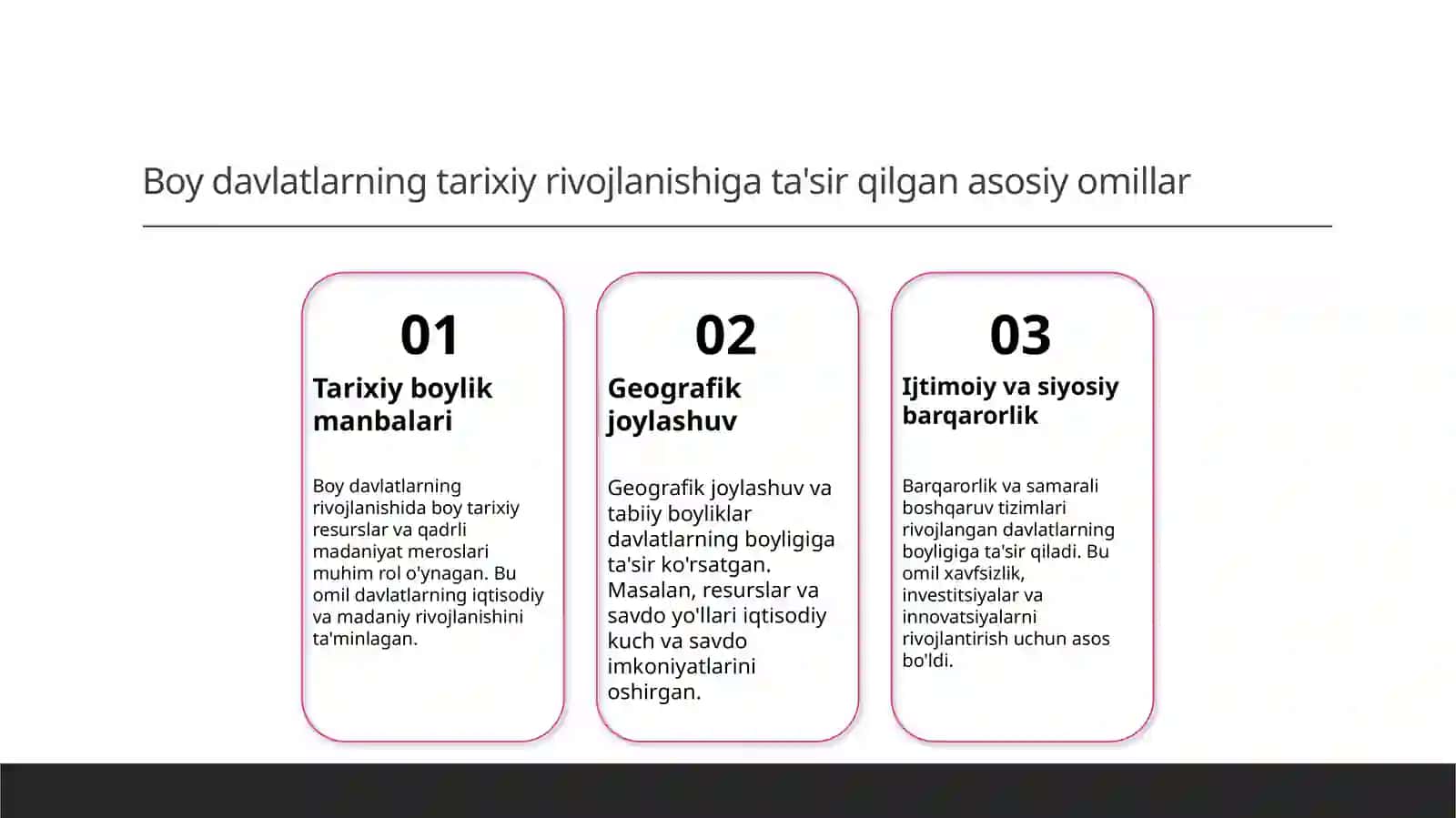 Boy davlatlar aslida nega boy? 3