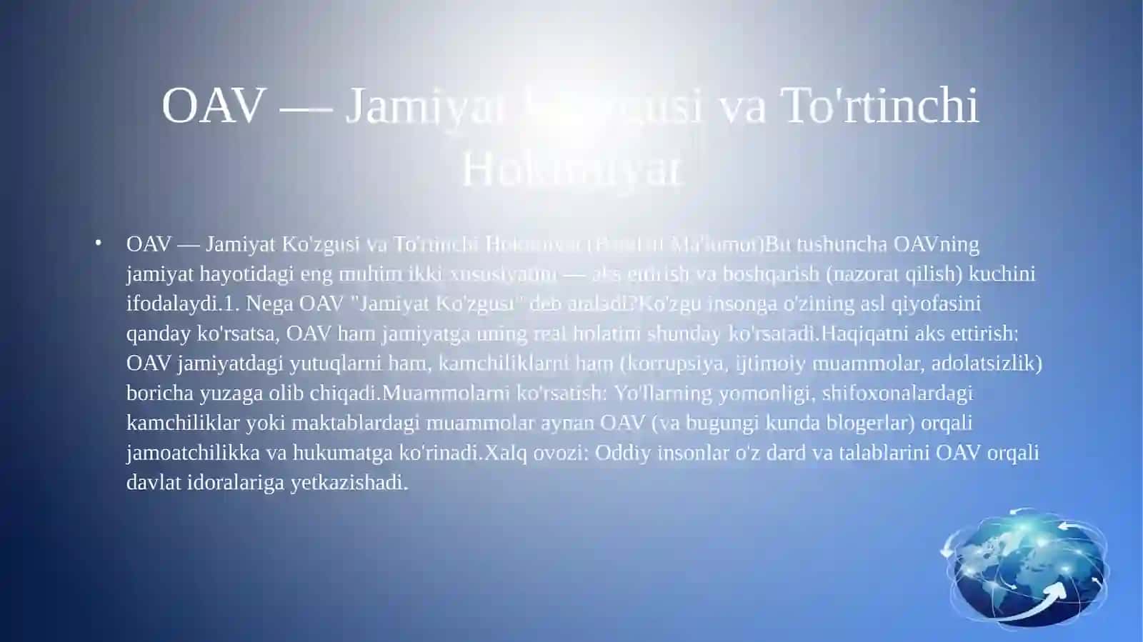 ommaviy axborot vositalari milliy g’oyada o'rni 3