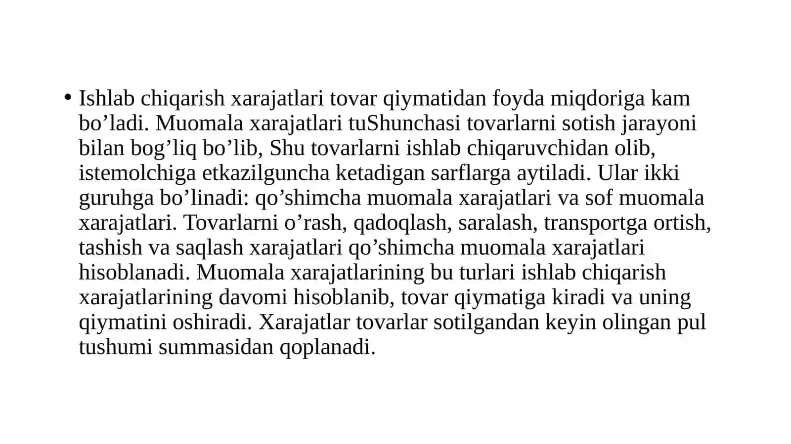 Iqtisodiy xarajatlar 3