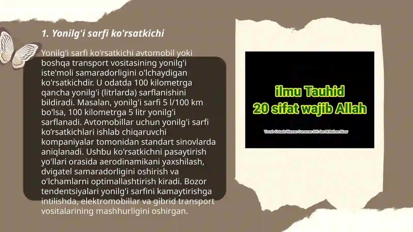 Unning navlari va sifat ko'rsatkichi 3