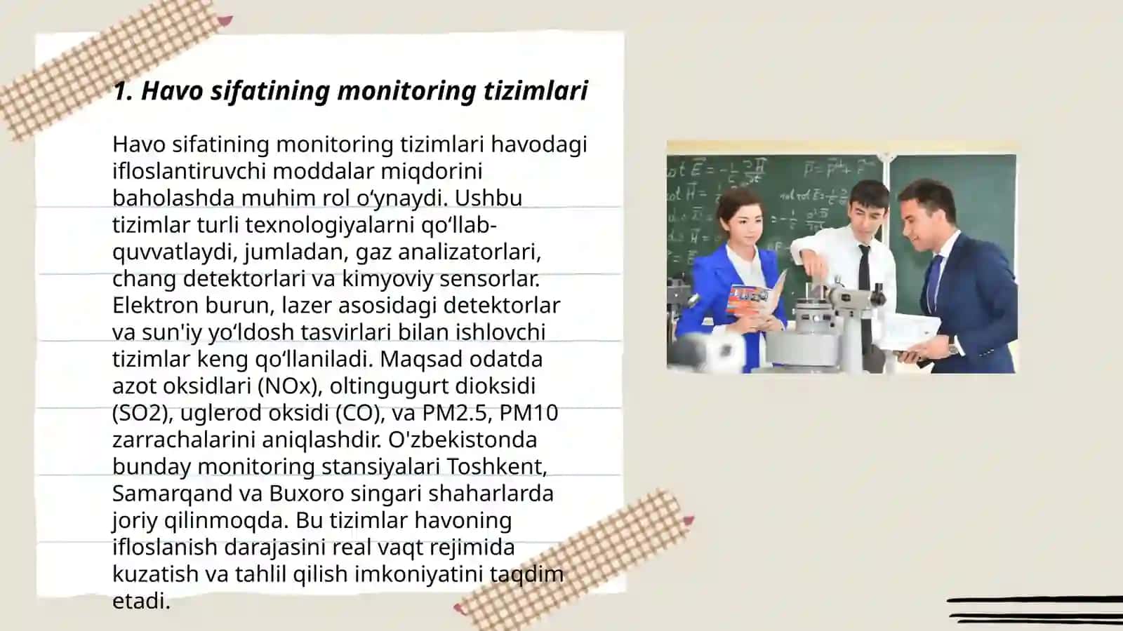Havo sifatining monitoring tizimlari 3