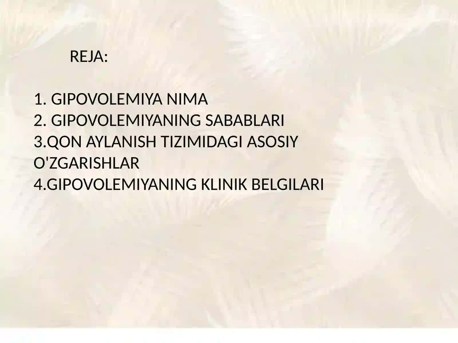 GIPOVOLEMIYALARDAQONAYLANISHNINGO'ZGARISHLARI 3