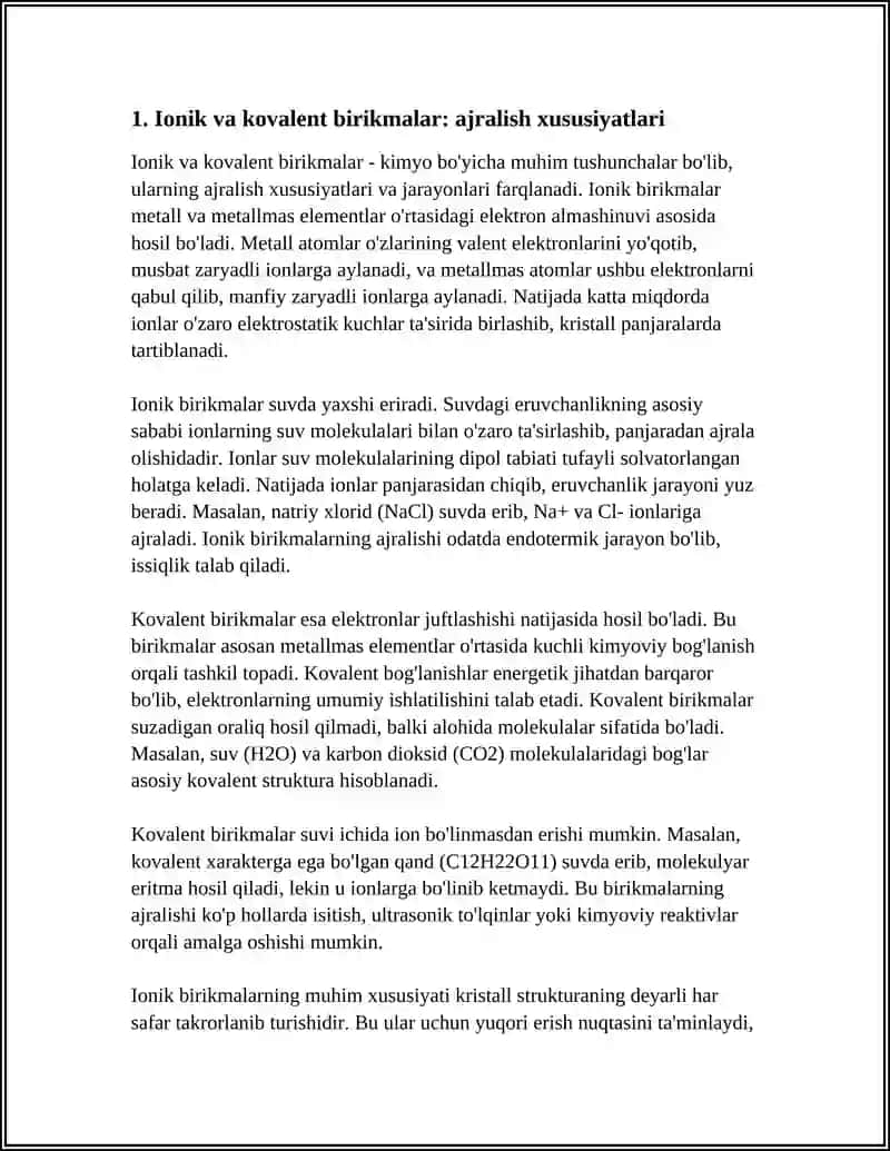 BIRIKMALAR AJRALADIGAN VA AJRALMAYDIGAN BIRIKMALAR 3