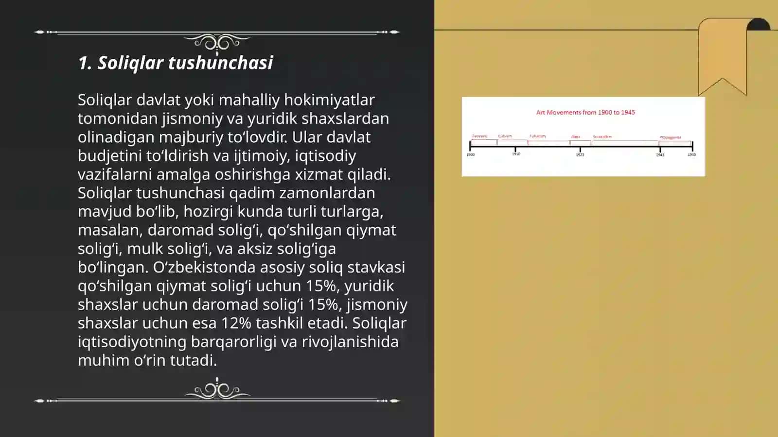 Soliqlar tushunchasi va funksiyalari 3