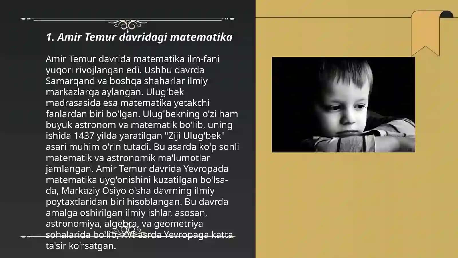 Amir Temur davridagi ilm fan 3
