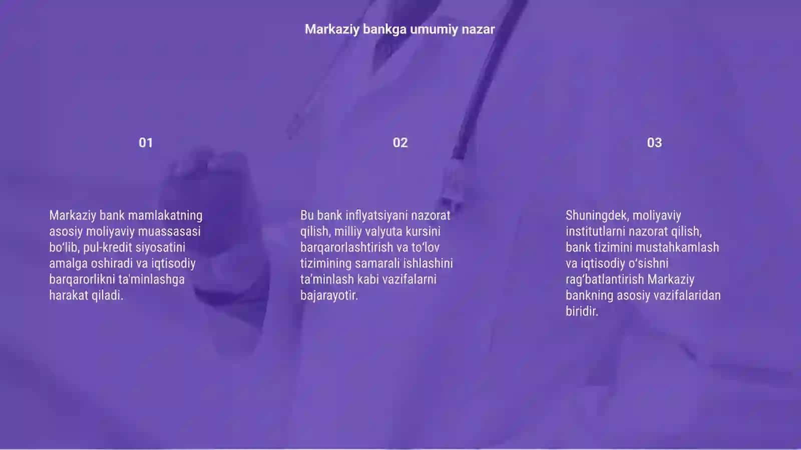 Markaziy bank va uning vazifalari 3