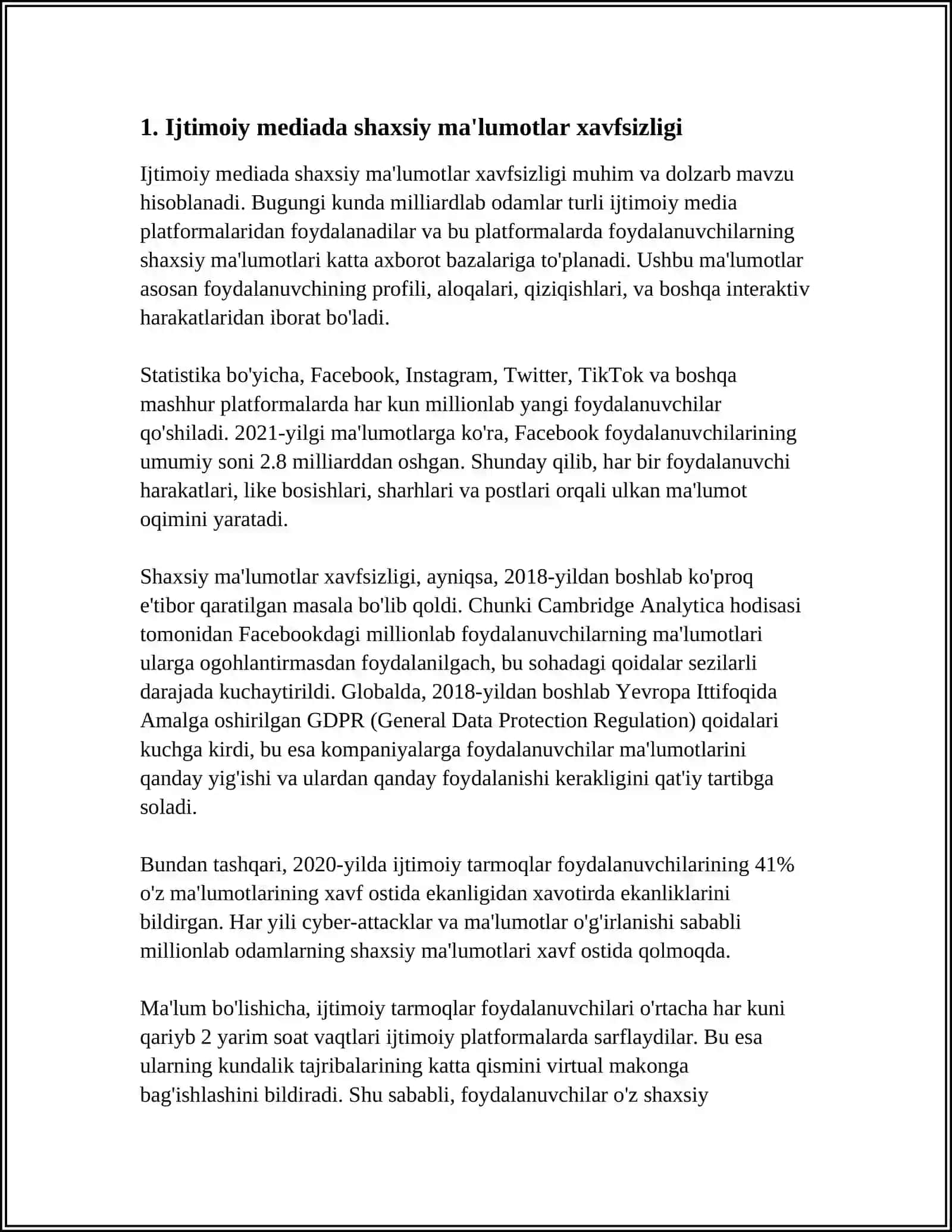 IJTIMOIY MEDIADA TAHDIDLAR XURUJLAR VA XAVF-XATARLAR 3