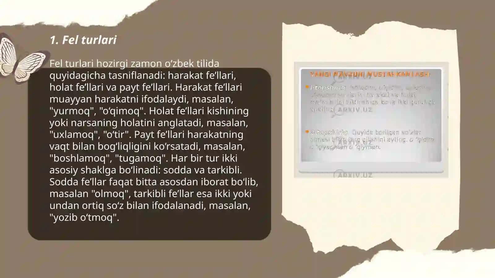Fel so'z turkumi 3