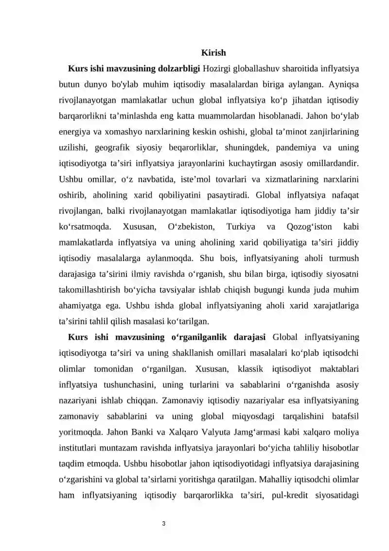 Global inflyatsiyaning xarid xarajatlariga ta’siri 3