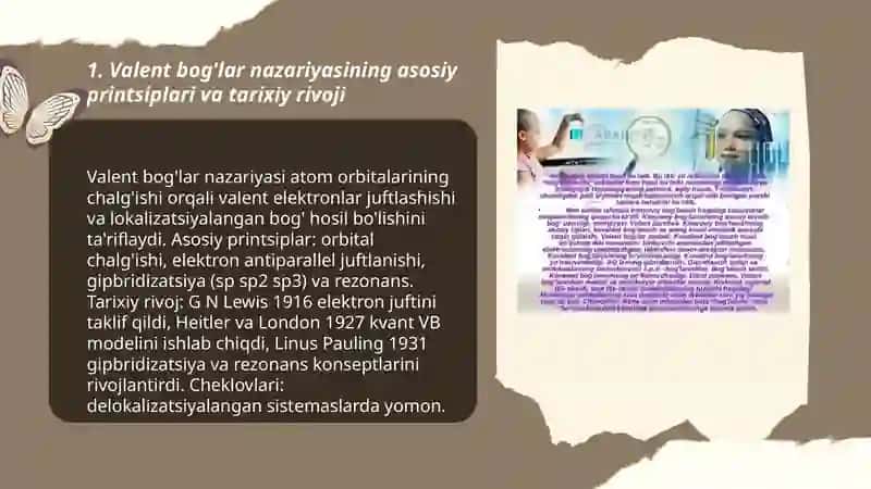 Valent bog'lar nazaryasi 3