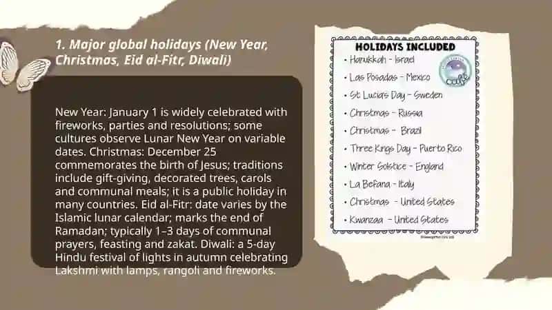 World Holidays 3