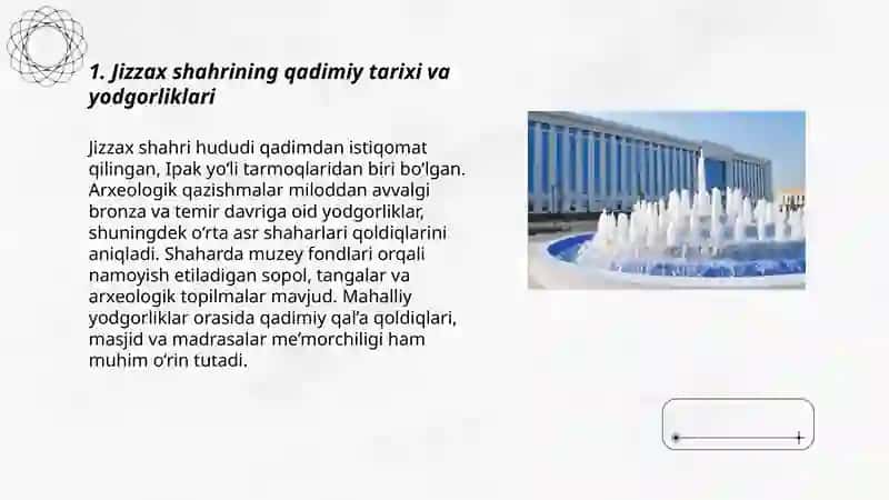Jizzax shahri tarixi va buguni 3