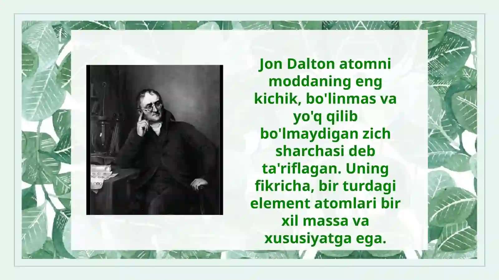 Atom tuzilish nazariyalari. Atom modellari 3