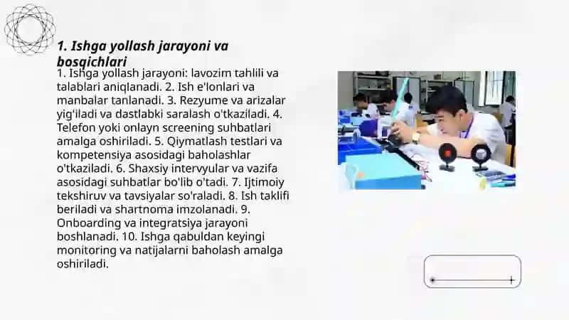 Ishga yollash texnologiyalari 3