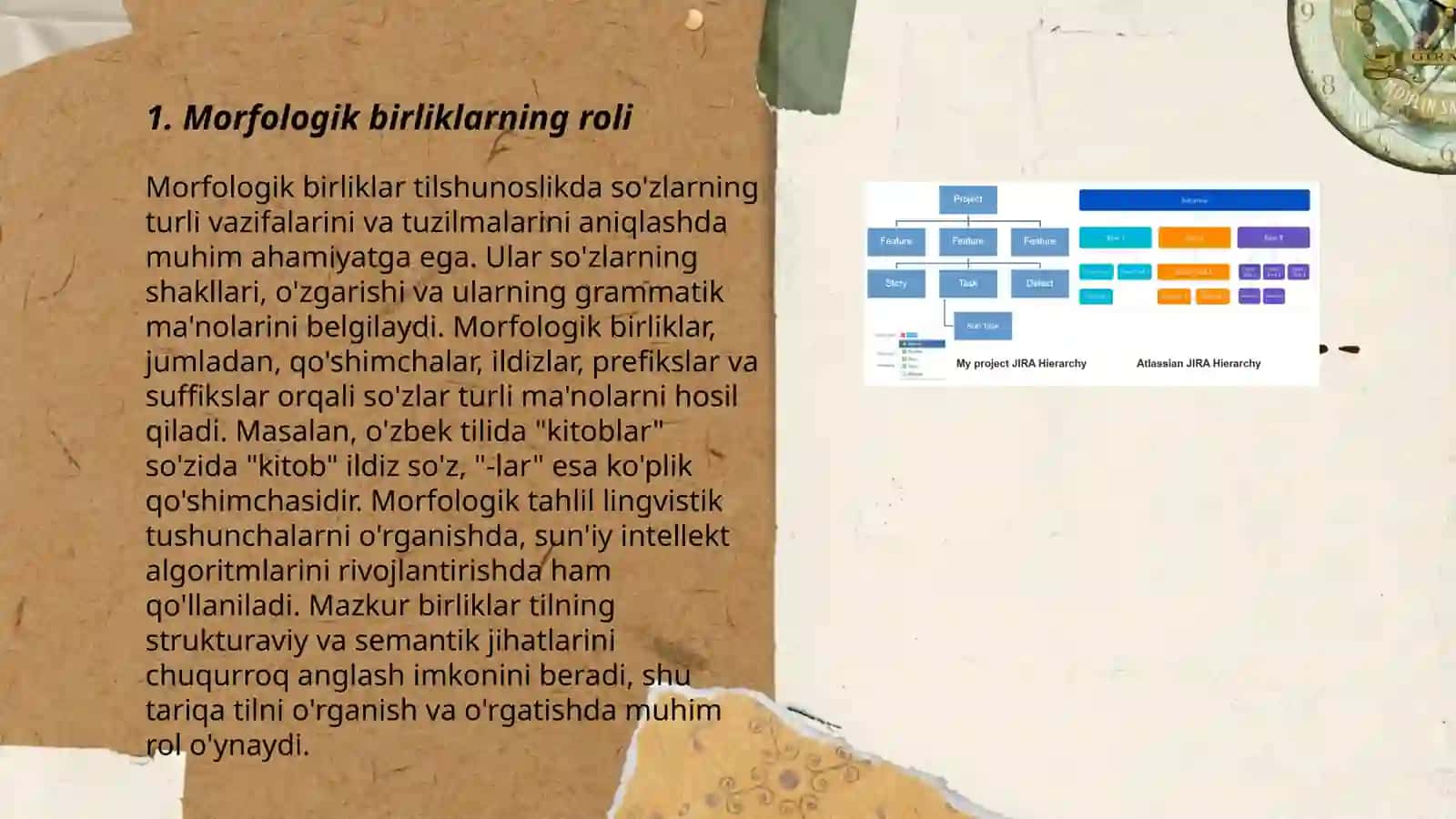 Morfologik birliklar tilshunoslikda 3