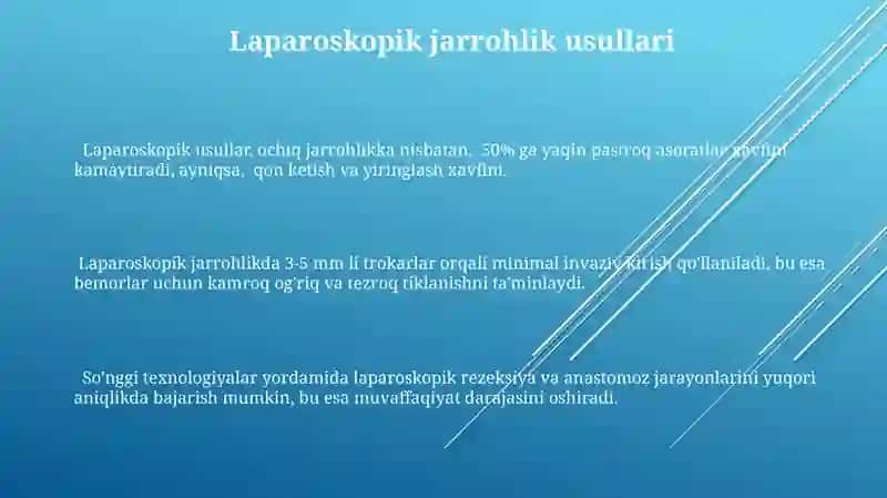 HIRSCHSPRUNG KASALLIGI VA MEGAKOLONDA JARROHLIK MUOLAJALARI 3