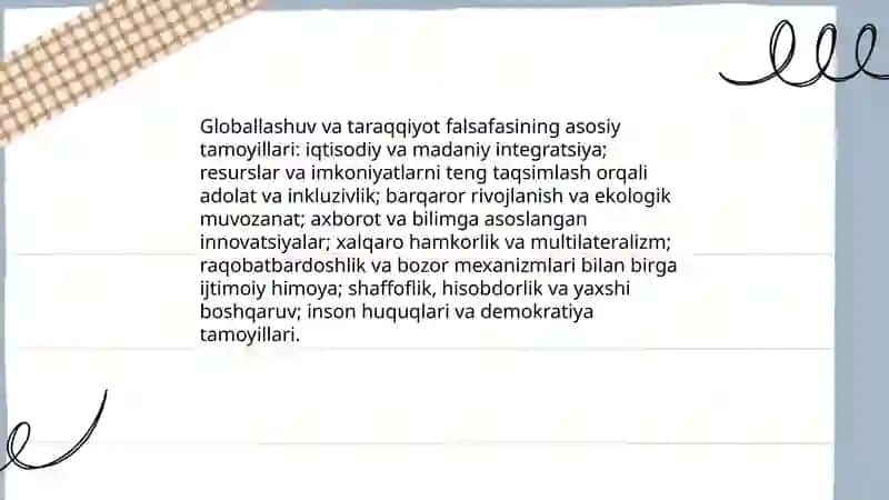 Globallashuv va taraqqiyot falsafasi 3