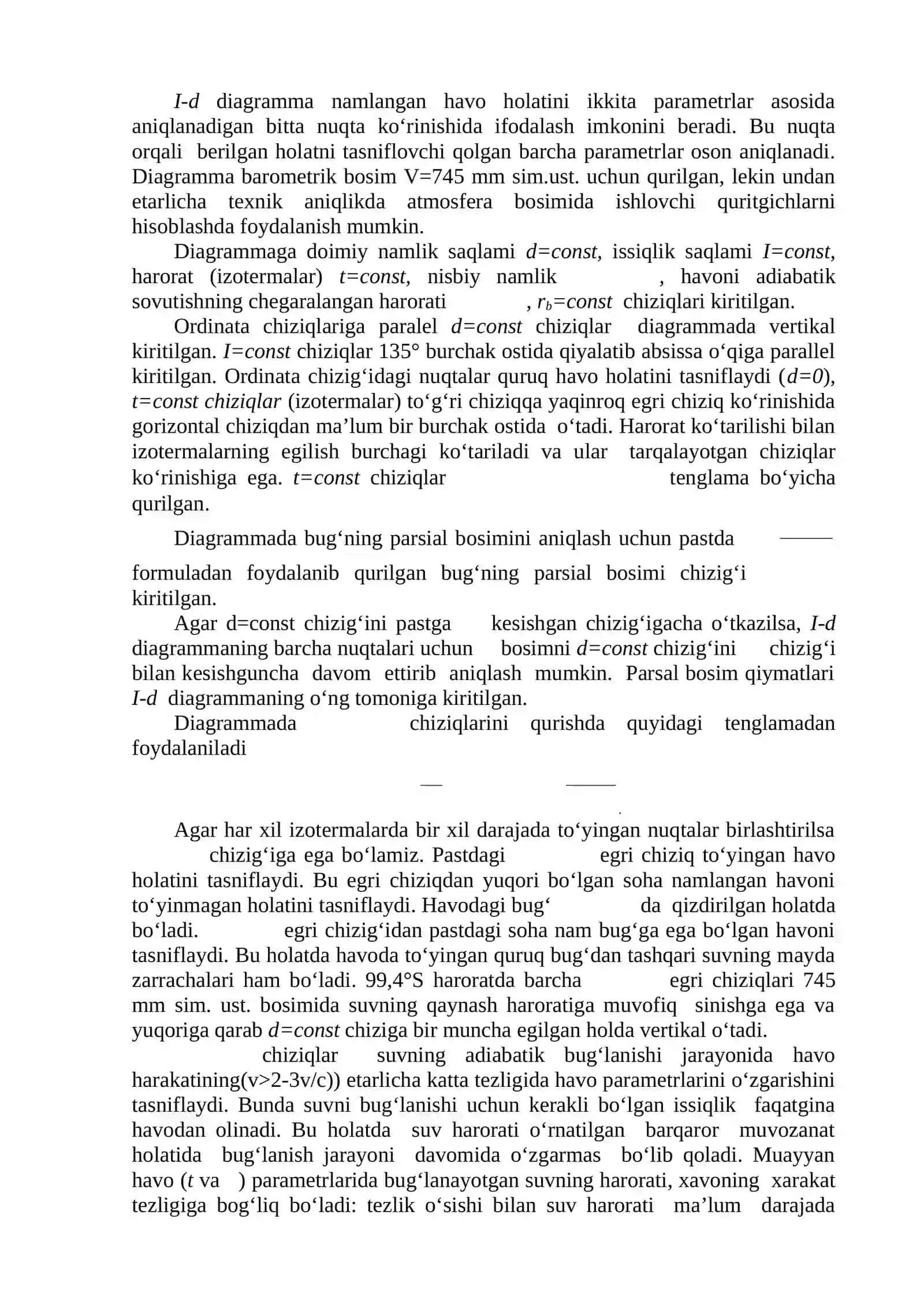 Nam havoning I-d diagrammasi 3