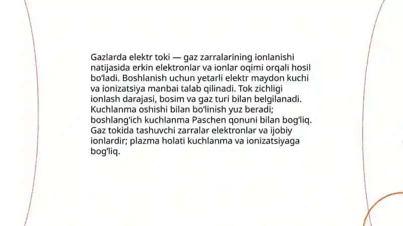 Gazlarda elektr toki 3