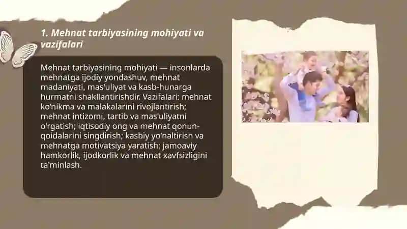 Mehnat tarbiyasining mohiyati va vazifalari 3