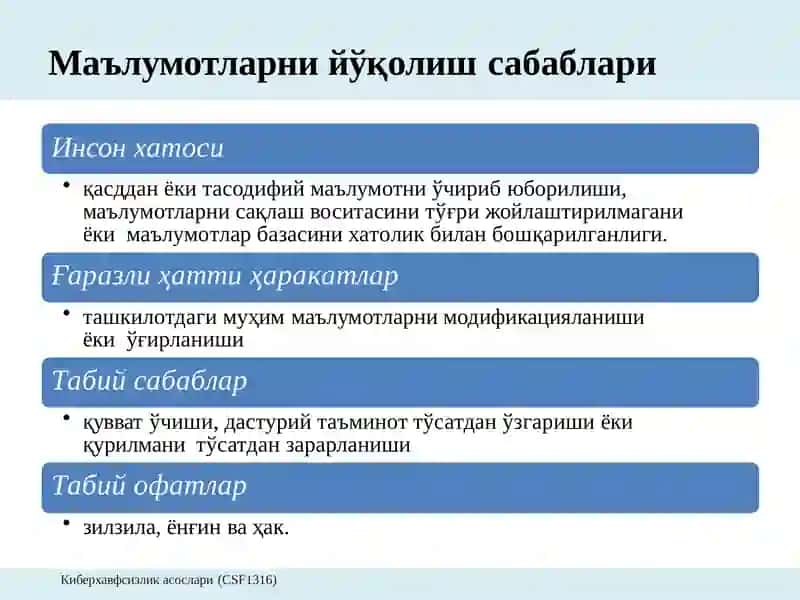 Захира нусхалаш 3
