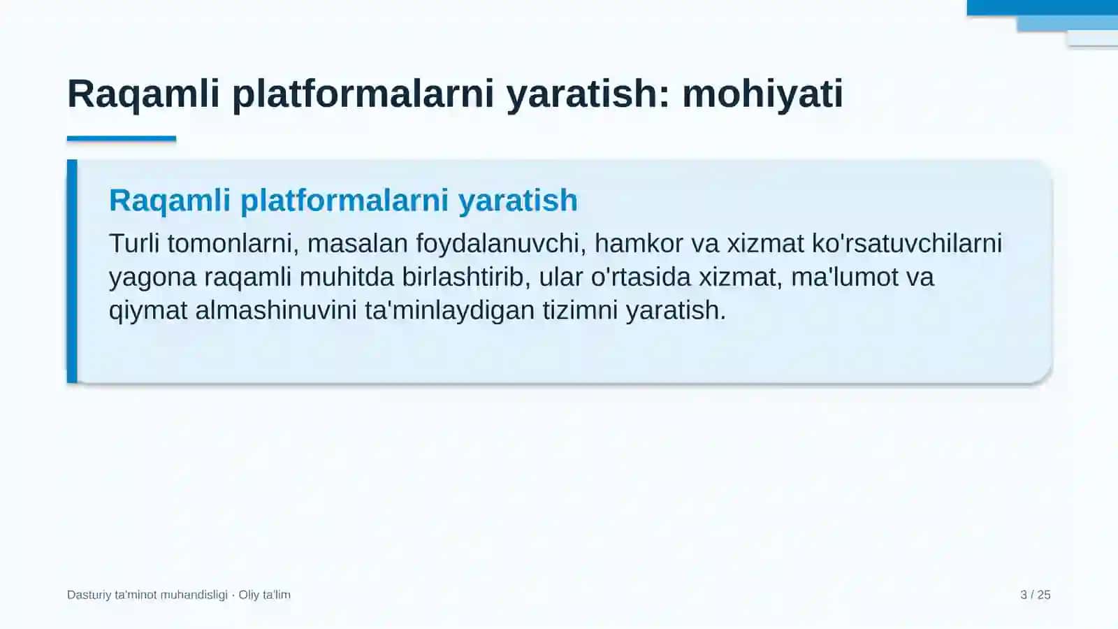 Davlat arxivlarida raqamli platformalarni yaratish 3