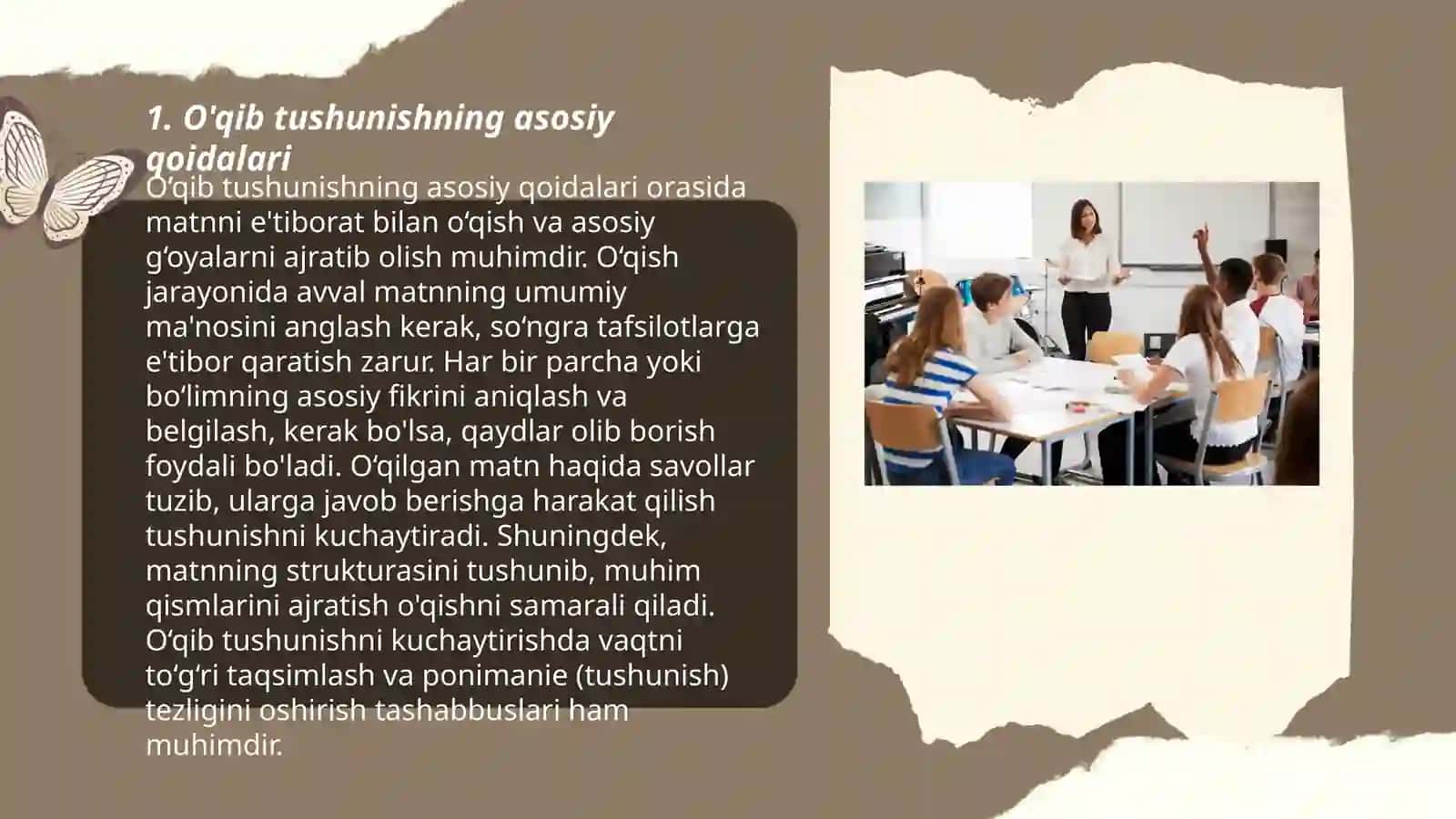 O’qib tushunish 3