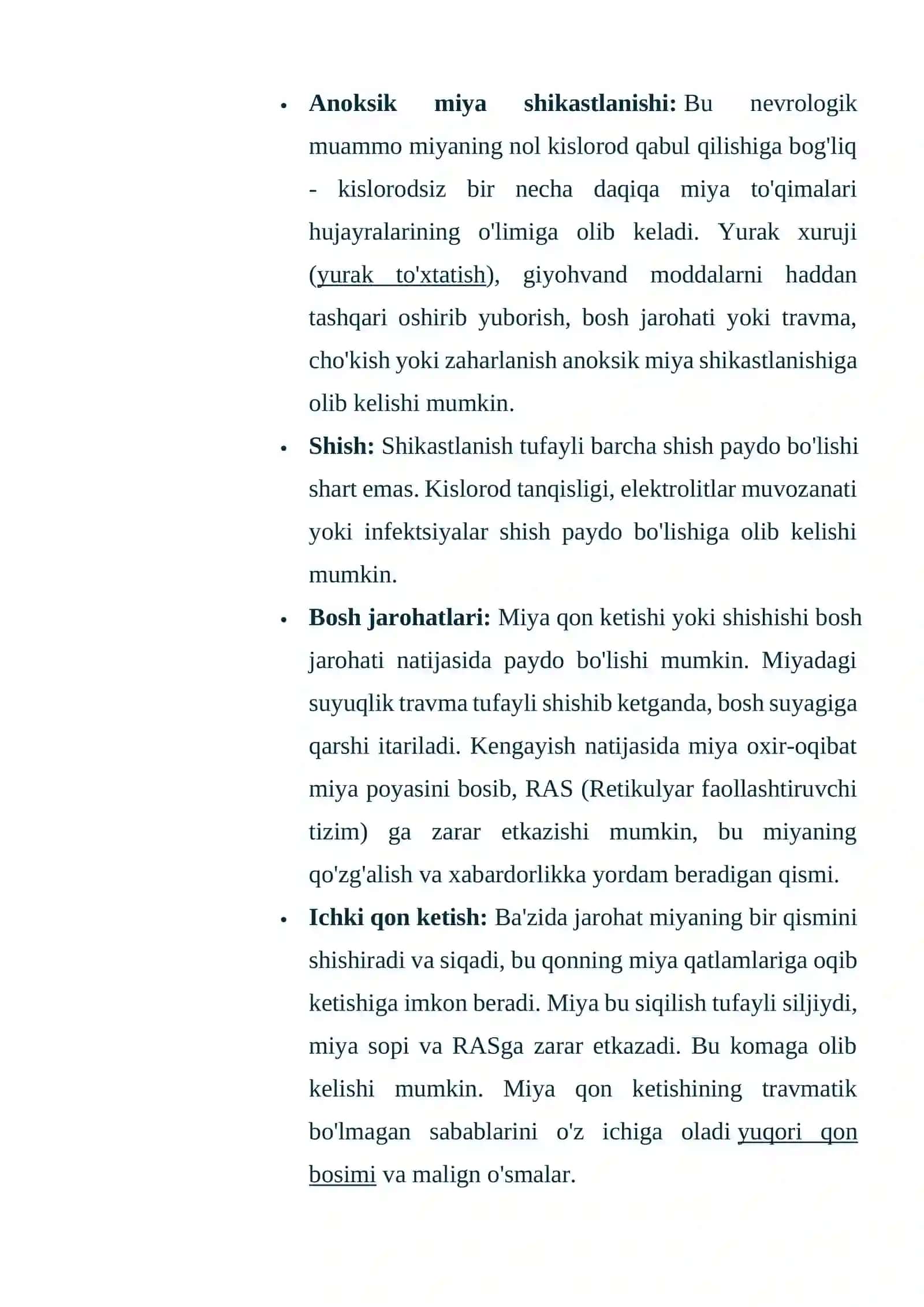 Koma holatida shoshilinch yordam 3