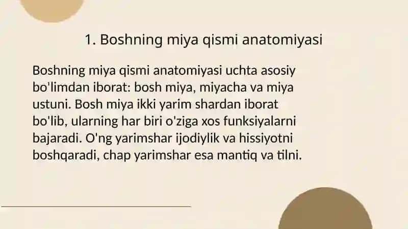 Boshning miya qismi flegmona va abtsesslarida tirik kesishlar 3