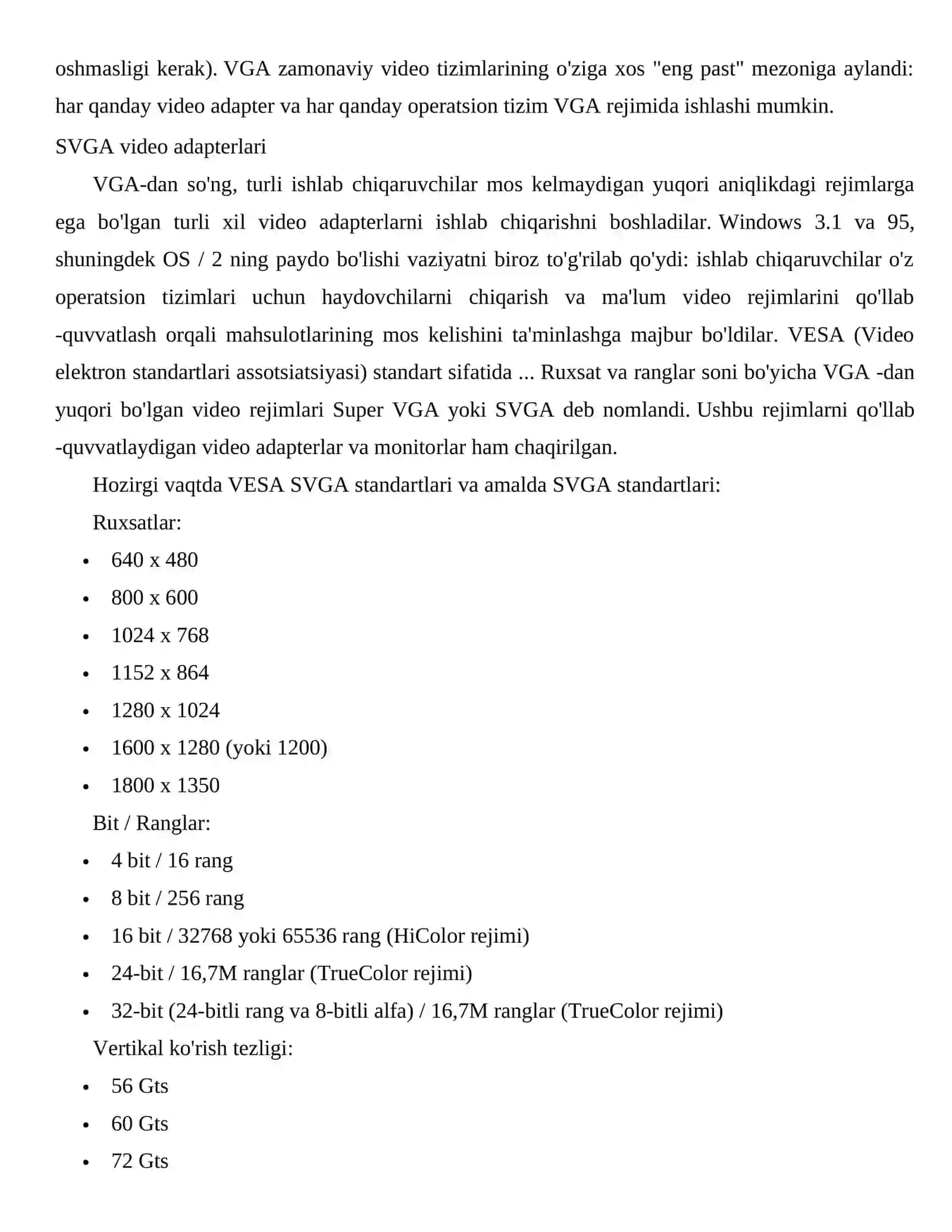 Videoadapter (Video karta) 3