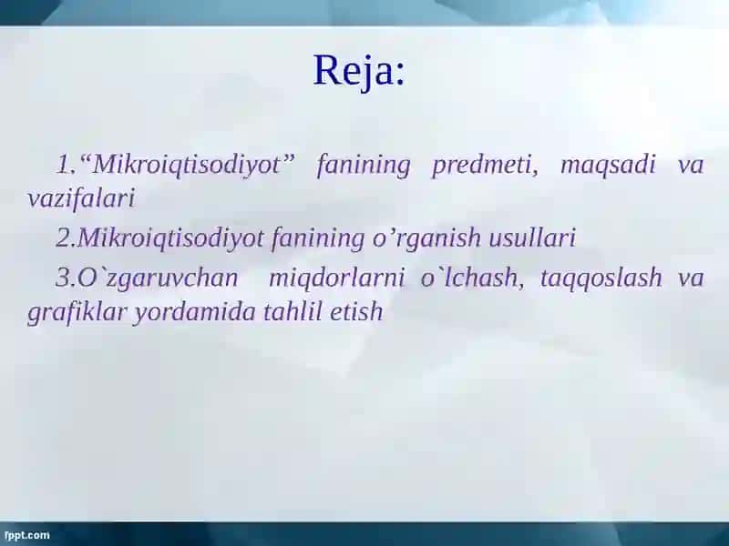Mikroiqtisodiyot 3