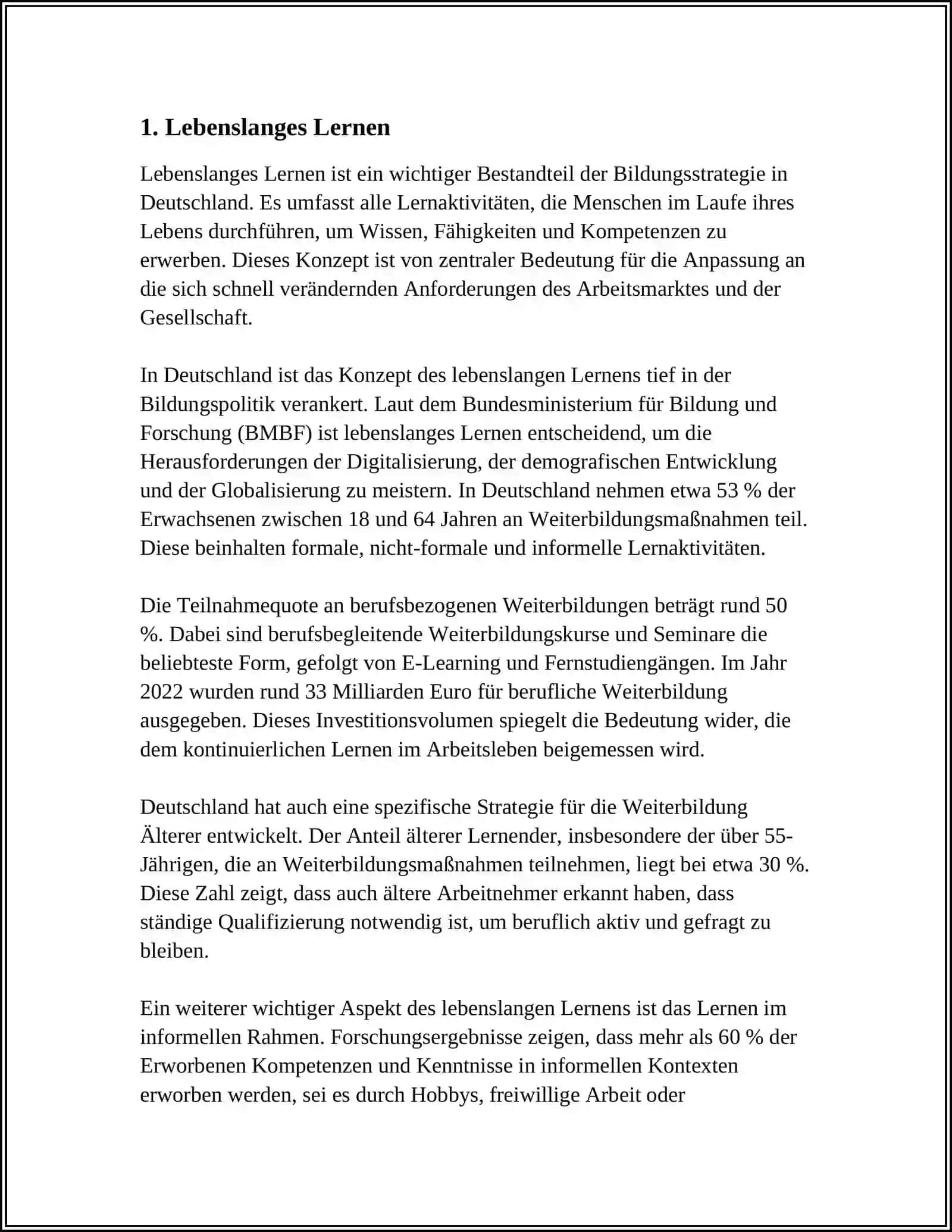 REFERAT - LEBENSLANGES LERNEN 3