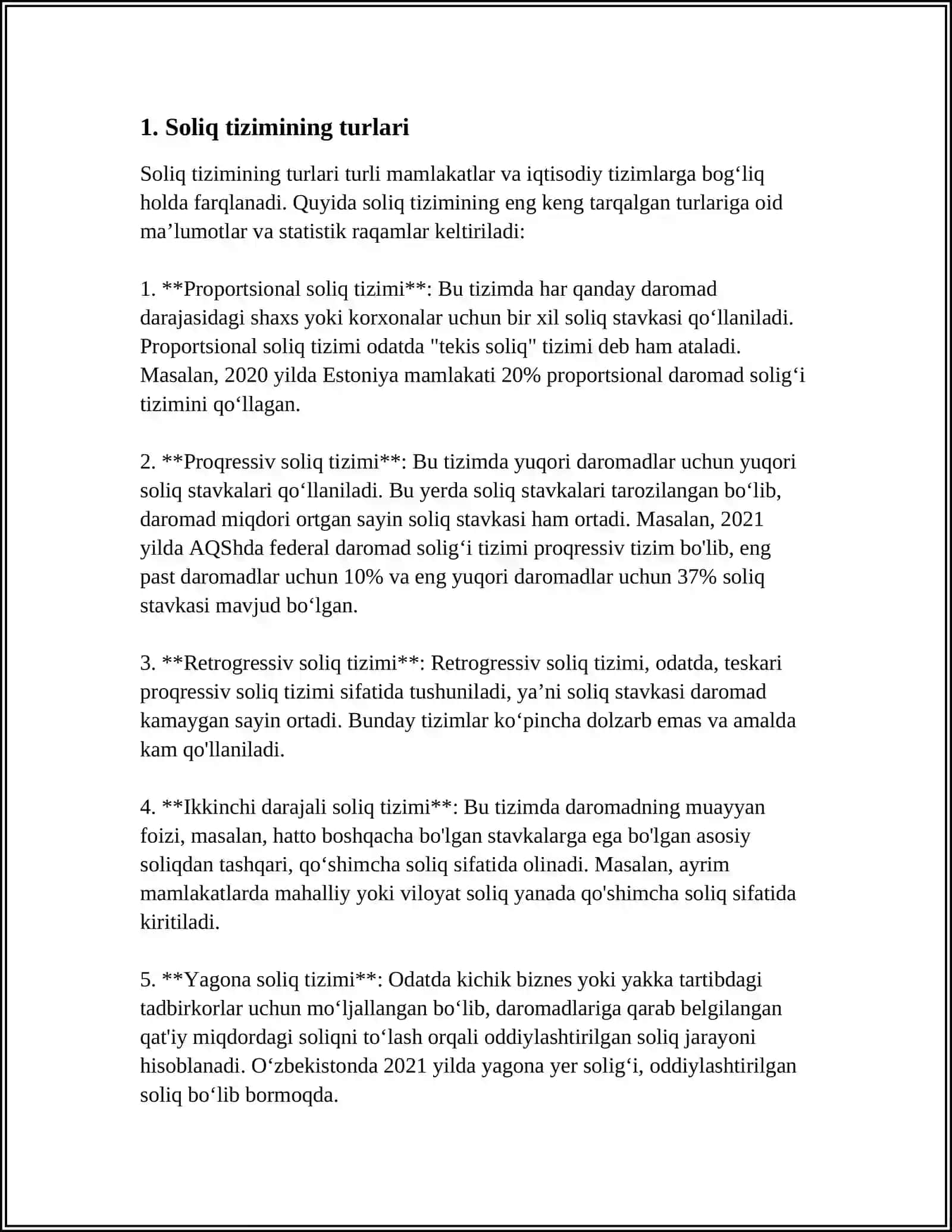 SOLIQ TIZIMI 3