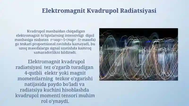 Kvadrupol nurlanish 3