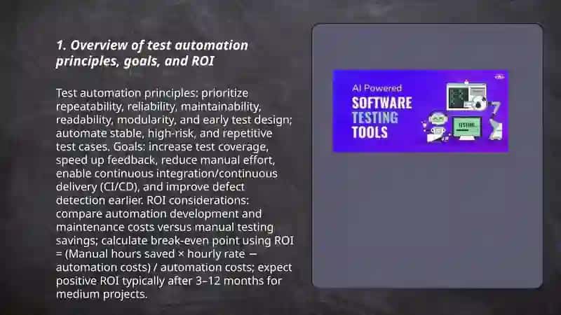 Software Testing Automation: Tools and Live Demo 3