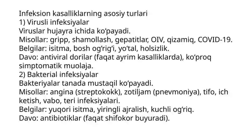 Infeksion kasalliklarni diagnostika usullari 3