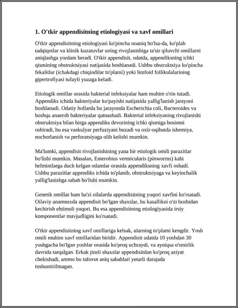 O'TKIR APPENDISIT 3