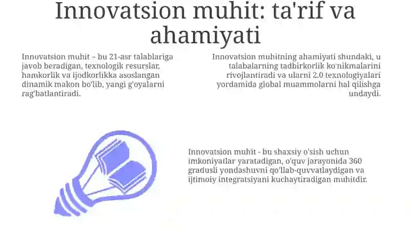 Innovatsion muhitning roli 3