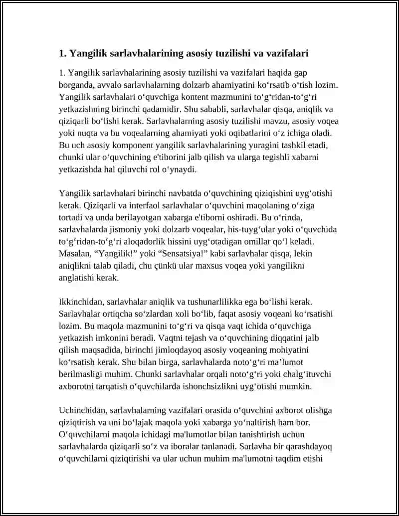 HEADLINE NEWS (READING WRITING) 3