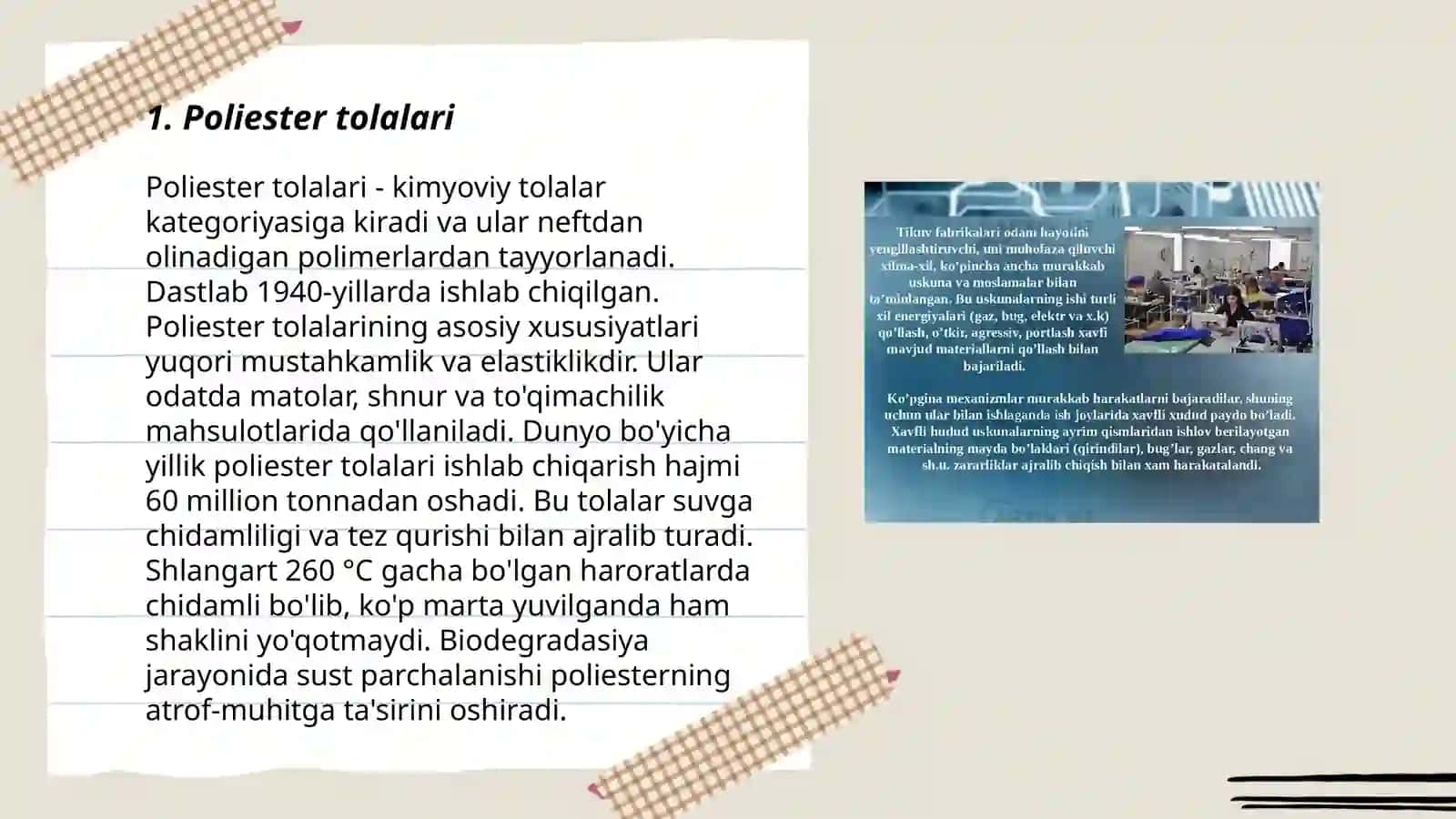 Poliester tolalari 3