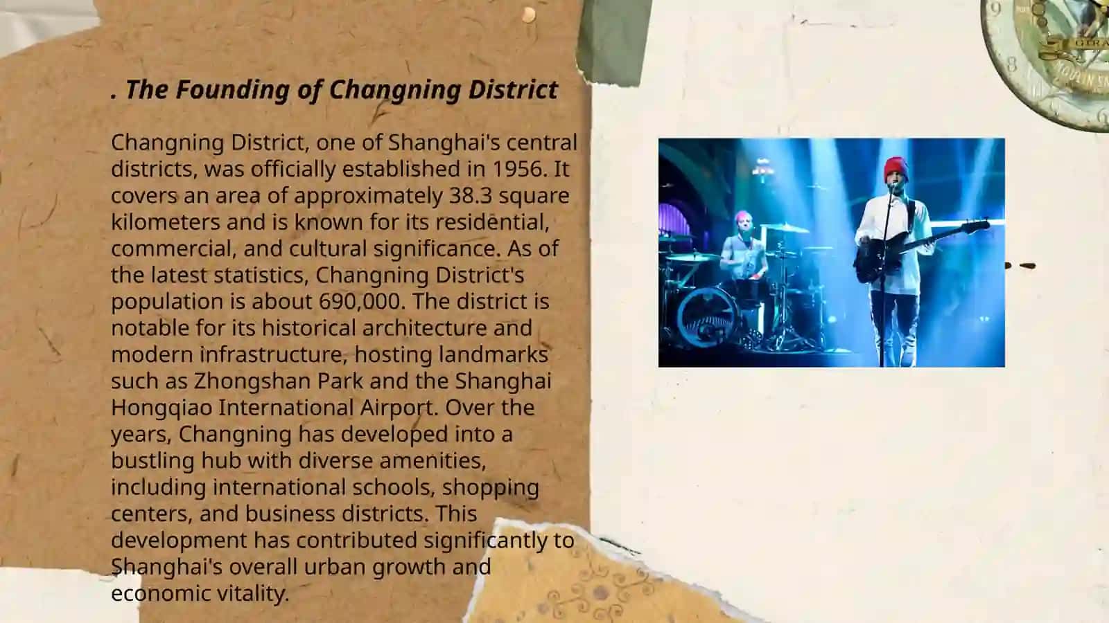 Changning cities.The history of a city 3