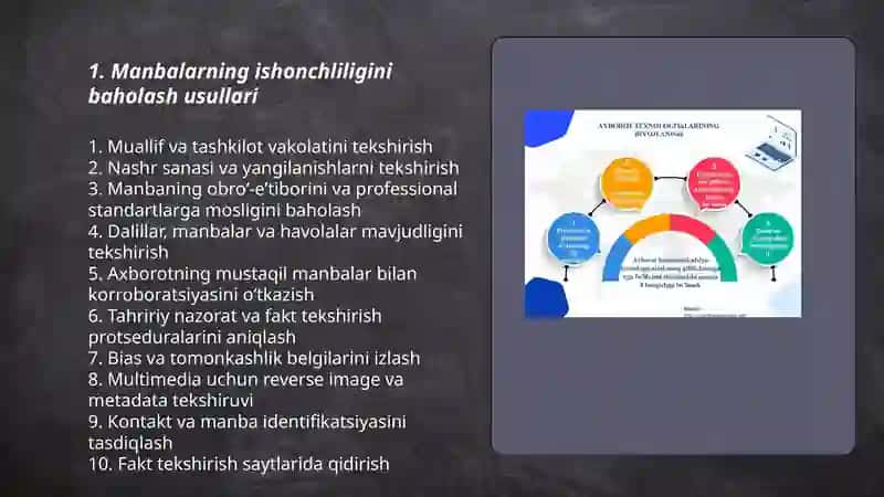 Manbalar bilan ishlash 3