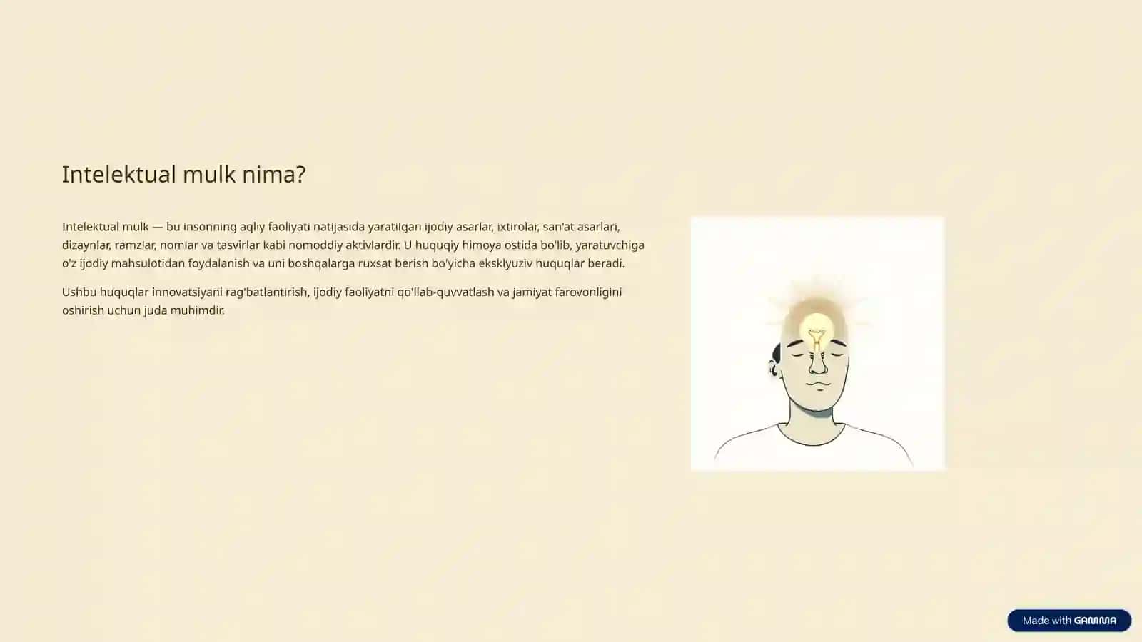 INTELEKTUAL MULK VA UNING MUHOFAZASI 3