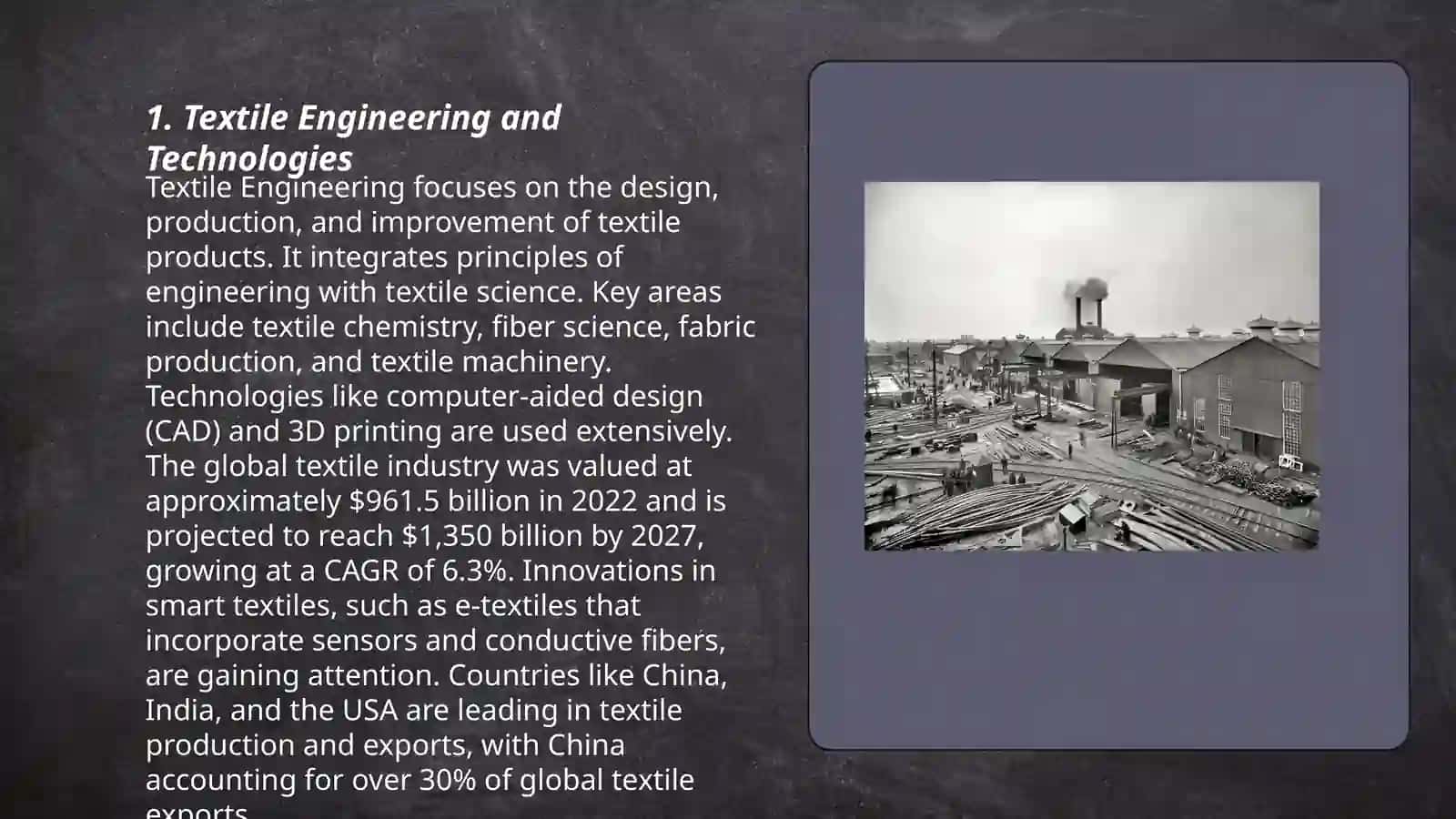 Textile Engineering and Technologies 3