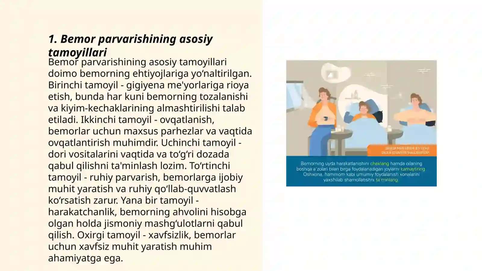 Bemor parvarishining ahamiyati va usullari 3