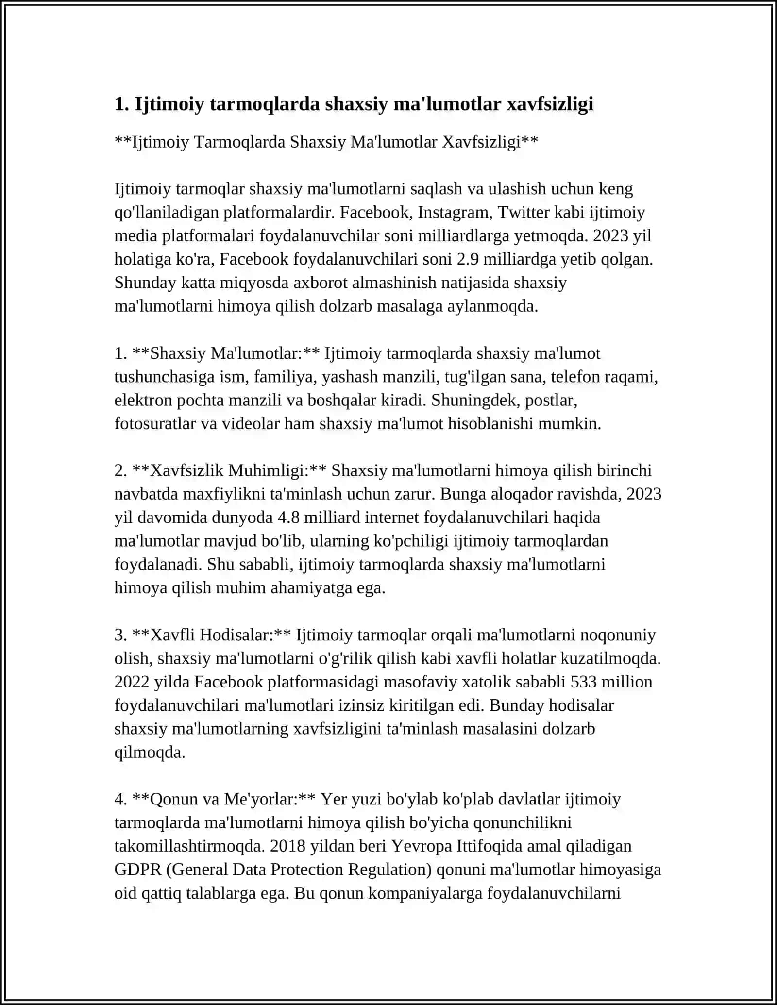 IJTIMOIY TARMOQLARDA TAQDID 3